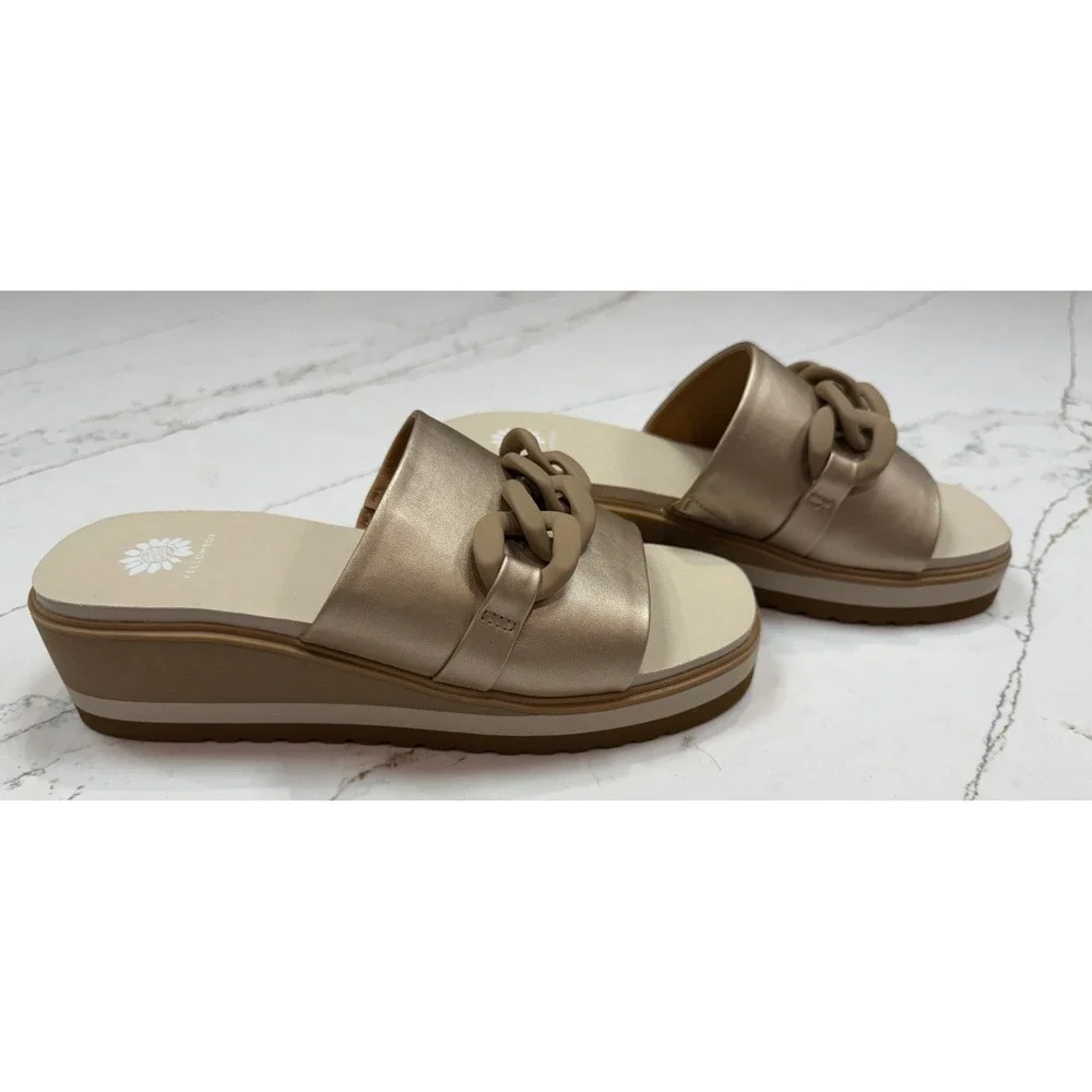 Yellowbox Alora Wedge Slide, New Size 7.5 - Picture 2 of 4